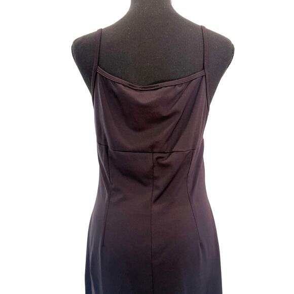 Vintage Y2K Newport News Black Slip Dress – Women’s 12 - Picture 13 of 13